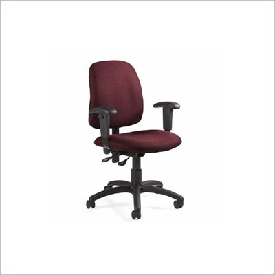 Global Total Office Goal Office Chair with Low Back and Pneumatic Lift