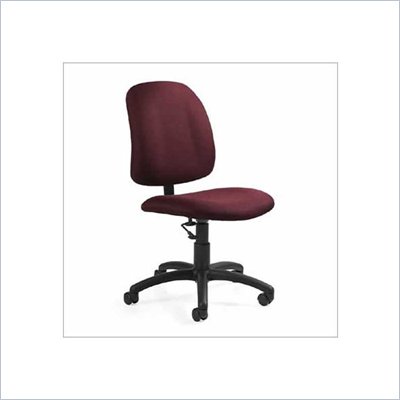 Global Total Office Goal Low Back Pneumatic Task Office Chair