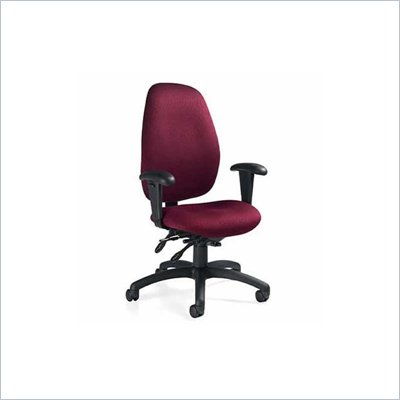 Global Total Office Malaga Office Chair with High Back and Multi-Tilter