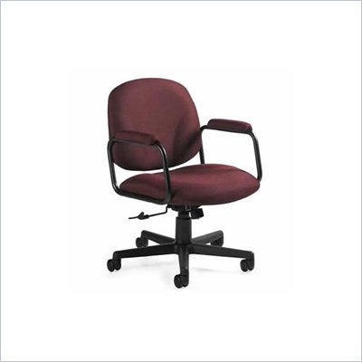 Global Total Office Solo Office Chair with Low Back and Pneumatic Tilter