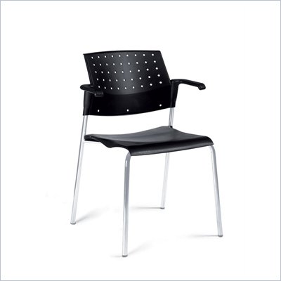 Global Total Office Sonic Stackable Arm Chair