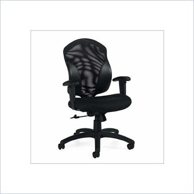 Global Total Office Tye Mid Back Office Chair with Tilt