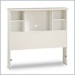 ADD TO YOUR SET: South Shore Sand Castle Pure White Twin Bookcase Headboard