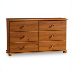 South Shore Sand Castle Sunny Pine Double Dresser