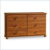 South Shore Sand Castle Sunny Pine Double Dresser