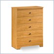 ADD TO YOUR SET: South Shore Brinley Kids 5 Drawer Chest in Florence Maple Finish