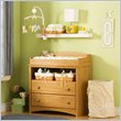 South Shore Sweet Morning Wood Changing Table in Maple 