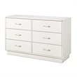 ADD TO YOUR SET: South Shore Logik Pure White Double Dresser