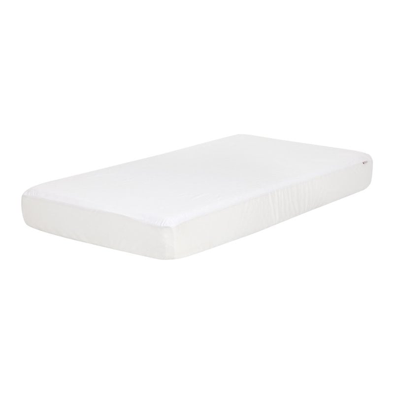 South Shore Somea Twin Basic 8'' Mattress with Mattress Cover in White
