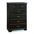 ADD TO YOUR SET: South Shore Versa 5 Drawer Chest in Ebony Finish
