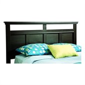 South Shore Versa Full/Queen Headboard in Black Finish