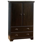 South Shore Mountain Lodge Armoire in Ebony