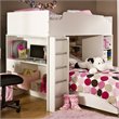 ADD TO YOUR SET: South Shore Logik Pure White Loft Top Bunk and Ladder
