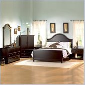 South Shore Mountain Lodge Queen Low Profile 6 Piece Bedroom Set