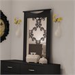 ADD TO YOUR SET: South Shore Maddox Contemporary Vertical Rectangular Mirror in Pure Black Finish