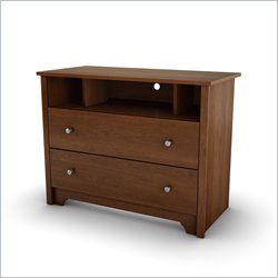 South Shore Concord Media Chest in Somptuous Cherry Finish