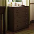 ADD TO YOUR SET: South Shore Furniture Angel 4 Drawer Chest in Espresso Finish