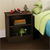 South Shore Libra Kids Nightstand in Chocolate