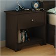 ADD TO YOUR SET: South Shore Breakwater Nightstand in Chocolate Finish