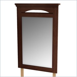 South Shore Dover Vertical Mirror in Sumptuous Cherry Finish