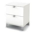 ADD TO YOUR SET: South Shore Affinato Nightstand in Pure White Finish