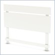 ADD TO YOUR SET: South Shore Affinato Full / Queen Panel Headboard in Pure White Finish