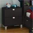 ADD TO YOUR SET: South Shore Affinato Nightstand in Solid Black Finish