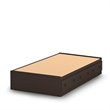 ADD TO YOUR SET: South Shore Summer Breeze Twin Mates Storage Bed in Chocolate Finish