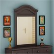 ADD TO YOUR SET: South Shore Summer Breeze Vertical Mirror in Chocolate Finish