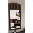 ADD TO YOUR SET: South Shore Newton Shaker Style Wall Mirror in Moka Finish