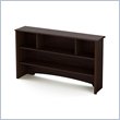 ADD TO YOUR SET: South Shore Nathan Dresser Hutch in Havana Finish
