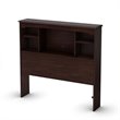 ADD TO YOUR SET: South Shore Nathan Twin Bookcase Headboard in Havana Finish