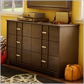 South Shore Terra Dresser in Chocolate Finish