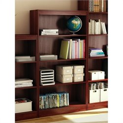 South Shore 4 Shelf Bookcase in Royal Cherry