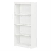 South Shore 4 Shelf Bookcase in Pure White