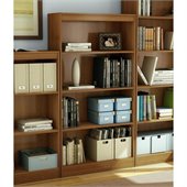 South Shore 4 Shelf Bookcase in Morgan Cherry