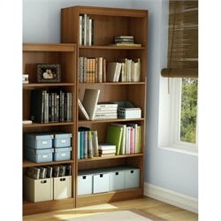 South Shore 5 Shelf Bookcase in Morgan Cherry