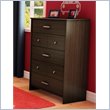 ADD TO YOUR SET: South Shore McLaren 5 Drawer Chest in Mocha