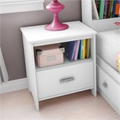 South Shore Sabrina Nightstand in Pure White