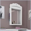 ADD TO YOUR SET: South Shore Sabrina Wall Mounted Mirror in Pure White