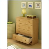 South Shore Sweet Morning 4 Drawer Chest in Florence Maple