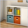 ADD TO YOUR SET: South Shore Stor It 4 Cubby Storage Unit in Pure White