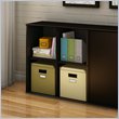 ADD TO YOUR SET: South Shore Stor It 4 Cubby Storage Unit in Chocolate