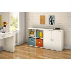 South Shore Stor It 2 Piece Storage Unit in Pure White