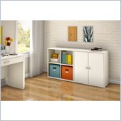 South Shore Stor It 2 Piece Storage Unit in Pure White