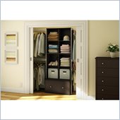 South Shore Stor It 3 Piece Storage Unit in Chocolate