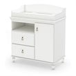 ADD TO YOUR SET: South Shore Moonlight Changing Table in Pure White