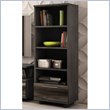 ADD TO YOUR SET: South Shore Reflekt 4-Shelf Bookcase in Gray Oak Finish