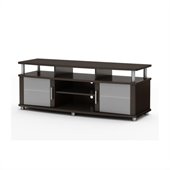 South Shore Contemporary TV Stand in Chocolate