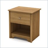 South Shore Breakwater Nightstand in Harvest Maple